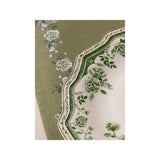 Stacey Solomon green and white rose cake stand, imported from the UK