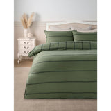 Stacey Solomon check brushed cotton duvet set single, UK version