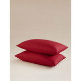 ASDA Red Polycotton Pillowcase Pair- Buy online at McGrocer