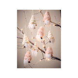 GH gnome baubles pink set of 8 (British brand)