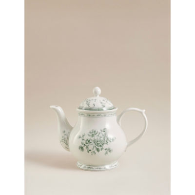 Stacey Solomon green and white teapot, UK version