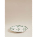 Stacey Solomon green and white rose dinner plate 26.5cm - British product