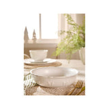 Stacey Solomon white textured bow pasta bowl 21cm, UK version