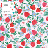 strawberry napkins 20-pack 33x33cm - British product