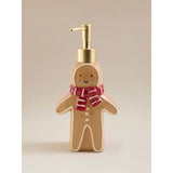 Ceramic gingerbread soap dispenser 22cm - British product