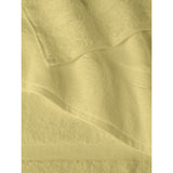 Pale yellow super-soft cotton bath towel (British brand)