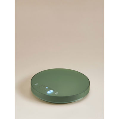 Green circle plastic scales, 18cm platform (British brand)