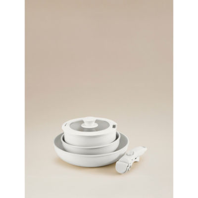 George Home stackable pan set cream 5-piece (British brand)