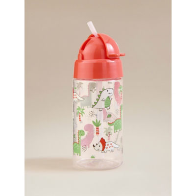 Dino Flip Top Bottle 390ml, imported from the UK