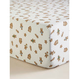 Christmas gingerbread fitted sheet king size, UK version