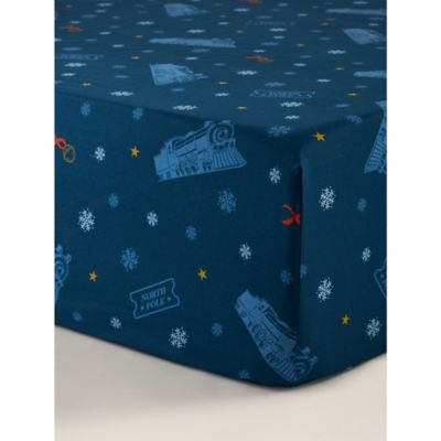 ASDA Christmas Polar Express Fitted Sheet Single- Buy online at McGrocer