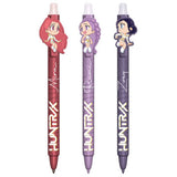 K Pop Demon Hunters erasable gel pens 3-pack, UK version