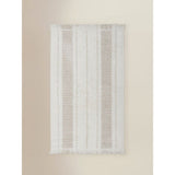 ASDA Bath Mat Neutral Ladder Stripe Cotton 50 x 80cm- Buy online at McGrocer