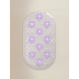 ASDA Lilac Flower PVC Bath Mat 69 x 39 cm- Buy online at McGrocer