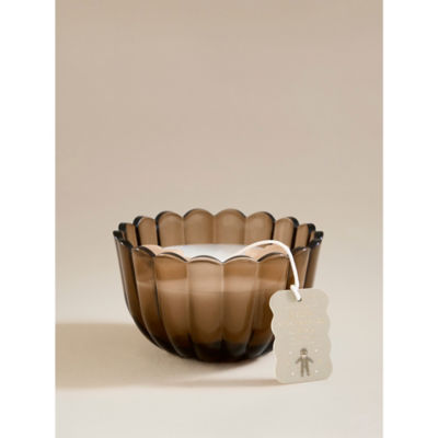 Baked Gingerbread & Spice candle with scalloped edge, UK version