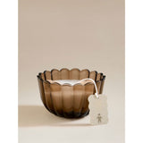 Baked Gingerbread & Spice candle with scalloped edge, UK version