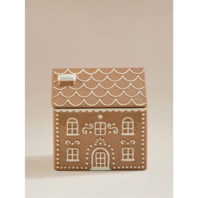 Gingerbread house candle decorative novelty British brand