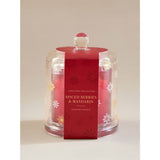 Spiced Berries and Mandarin cloche candle 10.8 cm - British product