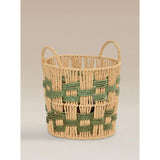 ASDA Green Woven Storage Basket- Buy online at McGrocer