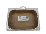 Air fryer liners rectangular silicone-coated paper 25pk, imported from the UK