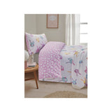 ASDA Pink & White Bunnies Reversible Cotton Duvet Set Toddler- Buy online at McGrocer