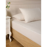 Stacey Solomon natural stripe cotton pillowcase pair - British product