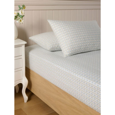 Stacey Solomon vintage stripe floral pillowcase pair (British brand)