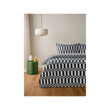 ASDA Black & White Pinsonic Creative Geometric King Duvet Set- Buy online at McGrocer
