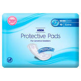 ASDA Extra Protective Pads 10 Pack - British product
