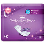 ASDA night protective pads 8 pads - British product