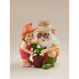 ASDA Grandad Topiary Gnome Garden Ornament - Hand Painted, Frost Resistant, 15.5cm- Buy online at McGrocer