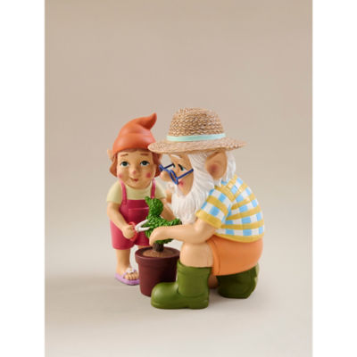 Grandad Topiary Gnome garden ornament, imported from the UK