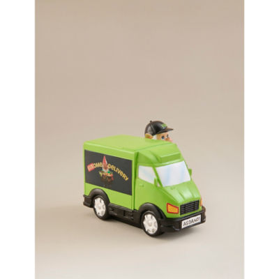Delivery Driver Gnome ornament hand painted design, imported from the UK