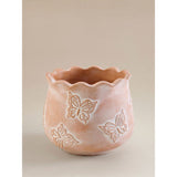 ASDA Terracotta Butterfly Planter Ceramic Planter 20x20x17cm- Buy online at McGrocer