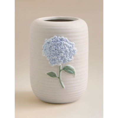 Stacey Solomon natural hydrangea floral tumbler stoneware - British product