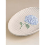 Stacey Solomon hydrangea floral embossed soap dish 15x10x2cm, imported from the UK