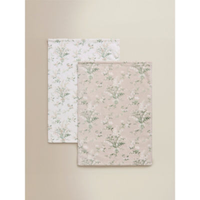 Stacey Solomon cotton guest towels bouquet design set of 2 (British brand)