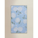Stacey Solomon blue hydrangea cotton hand towel, UK version