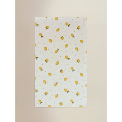 Stacey Solomon lemon cotton hand towel (British brand)