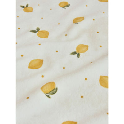 Stacey Solomon lemon cotton hand towel (British brand)
