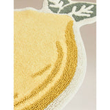 Stacey Solomon lemon cotton bath mat, imported from the UK