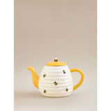 ASDA White Bee Teapot- Buy online at McGrocer