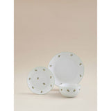 ASDA White Bee Porcelain Dinner Set 12 Piece- Buy online at McGrocer