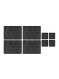 Black Dash placemat and coaster set 29cm, UK version