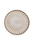 Natural reactive scalloped side plate 20.3 cm, UK version