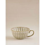 ASDA Natural Reactive Glaze Scalloped Mug Stoneware 15 x 12.5 x 6.6 cm- Buy online at McGrocer