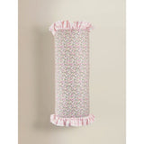 ASDA Pink Floral Bolster Cushion 40 x 16cm- Buy online at McGrocer