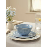 Stacey Solomon blue white Hydrangea 12 piece dinner set - British product