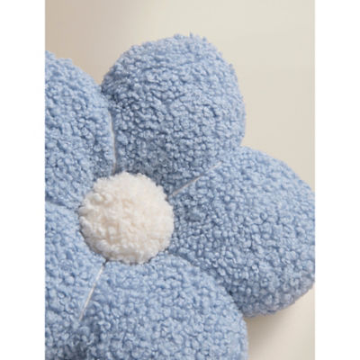 Stacey Solomon blue flower cushion 40cm, imported from the UK