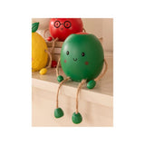 Fruit and vegetable characters set multi-coloured 8x8x6cm, UK version